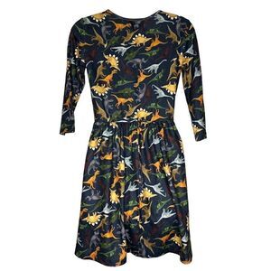 La Vie Lente Dinosaur Skater Dress XS/S